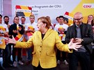 V ele nmecké vlády stojí Merkelová u 12 let. (23. záí 2017)