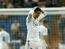 Cristiano Ronaldo z Realu Madrid po porážce s Betisem Sevilla.