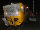 V Olomouci narazil na pejezdu osobní vlak do návsu kamionu. Nehoda zastavila...