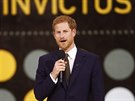 Britský princ Harry na zahájení Invictus Games (Toronto, 23. záí 2017)