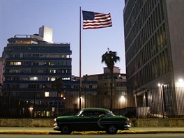 Budova americké ambasády v Havan� (12. ledna 2017)