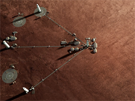 Druhá fáze budování základny na Marsu podle spolenosti SpaceX