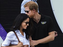 Meghan Markle a princ Harry (Toronto, 25. záí 2017)