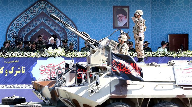 Vojensk pehldka v Tehernu (22. z 2017)
