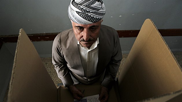 V Kurdistnu, autonomn sti Irku, lid hlasovali o vzniku vlastnho nezvislho sttu. (25. z 2017)