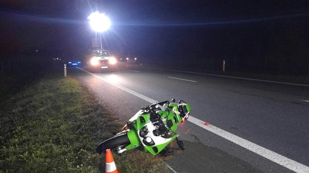 Tragick� nehoda se stala na hlavn�m tahu z �esk�ch Bud�jovic na P�sek u Semic.