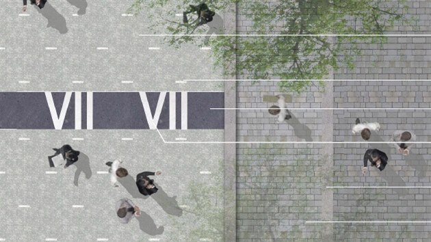Vizualizace obnovené podoby Václavského náměstí (21. září 2017).