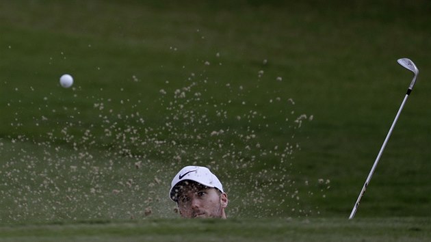 Russell Henley na turnaji Tour Championship v East Lake.