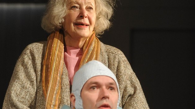 Josef Kubáník a Květa Fialová ve Slováckém divadle v Uherském Hradišti sehráli také inscenaci Oskar a růžová paní.