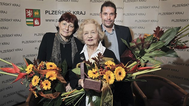 Do Dvorany slávy vstoupili Irena Bukačová, Blanka Bohdanová a Jan Řehula. (19. 9. 2017)