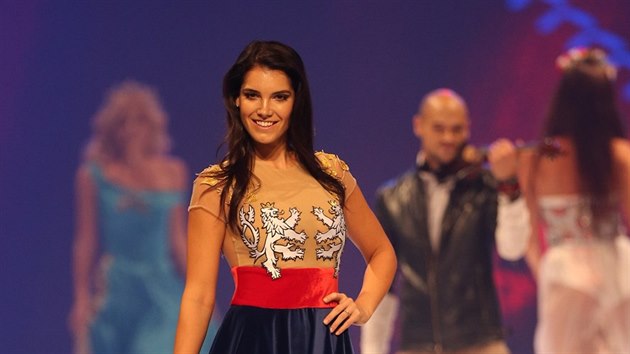 Česká Miss 2017 - přehlídka národních kostýmů - Tereza Vlčková