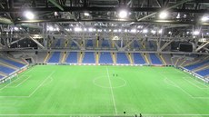 Astana Arena, stadion fotbalového týmu z kaza�ské metropole.
