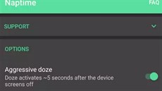 Naptime X zefektivuje vyuití funkce Doze v Androidu.