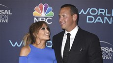 Jennifer Lopezová a Alex Rodriguez (West Hollywood, 19. záí 2017)