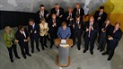 Kanclka Merkelov komentuje odhad vsledku parlamentnch voleb (24. z 2017)