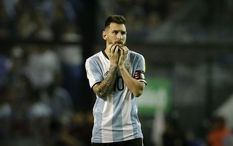 Argentinský kapitán Lionel Messi po utkání s Peru.