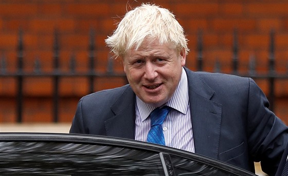 Bývalý ministr zahranií Boris Johnson.