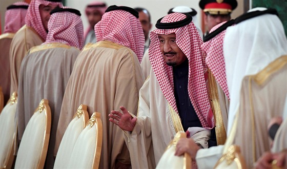 Saúdský král Salmán bin Abd al-Azíz (5. íjna 2017) 