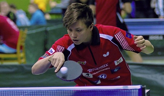 Patnáctiletý talentovaný stolní tenista Šimon Jadrný sice žije v Jihlavě, ovšem...