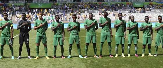 Fotbalisté Nigérie.
