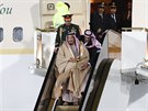 Saúdský král Salmán bin Abd al-Azíz zahájil tydenní návtvu Ruska (5. íjna...
