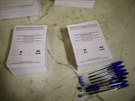Katalánci v neděli hlasují o nezávislosti (1. října 2017)