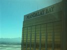 Výhled z 31. patra hotelu a kasina Mandalay Bay. Stelec Stephen Paddock pálil...