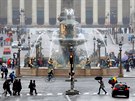 Place de la Concorde je nejvtí paíské námstí.