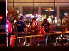 Amerian Stephen Paddock na koncert country zpváka Jasona Aldeana v Las Vegas...