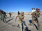 Irácká armáda spolu s íitskými jednotkami ped dobývanou Havídou na severu...