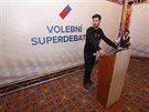 Do volební superdebaty se budou moci zapojit i diváci. (9.10. 2017)