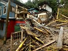 Tropická boue pipravila o domov nkolik desítek lidí.(5.10.2017)