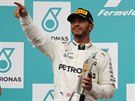 Lewis Hamilton po druhém míst ve Velké cen Malajsie