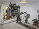 Sthovn tiskaskho stroje do muzea v Plzni bylo nron. (23. 9. 2017)