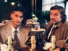 Daniel Rous a Vladimír Kratina v seriálu Na lavici obalovaných justice (1998)