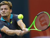 David Goffin returnuje ve finle turnaje v Tokiu.