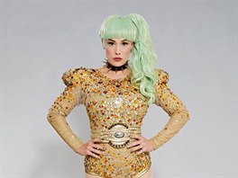 Aneta Krejíková jako Lady Gaga v show Tvoje tvá má známý hlas IV