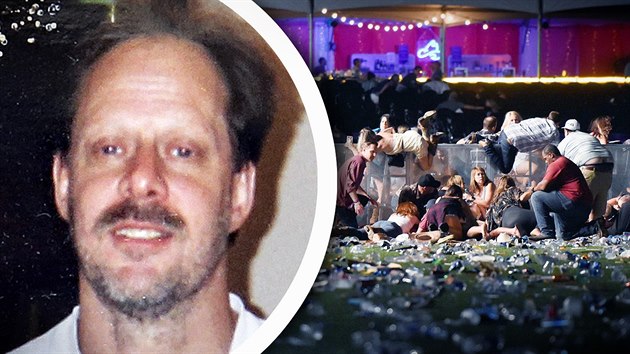 Stephen Paddock zabil na koncert v Las Vegas 59 lid a stovky dalch zranil. Do davu divk na otevenm prostranstv plil z 32. podla pilehlho hotelu.