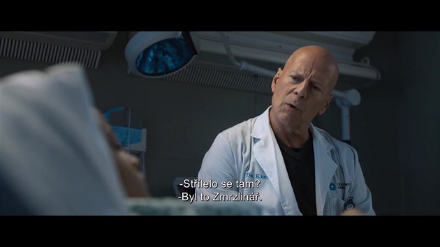 Bruce Willis jako doktor Paul Kersey. Thriller Přání smrti