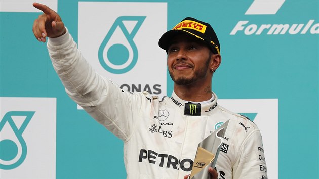 Lewis Hamilton po druhm mst ve Velk cen Malajsie