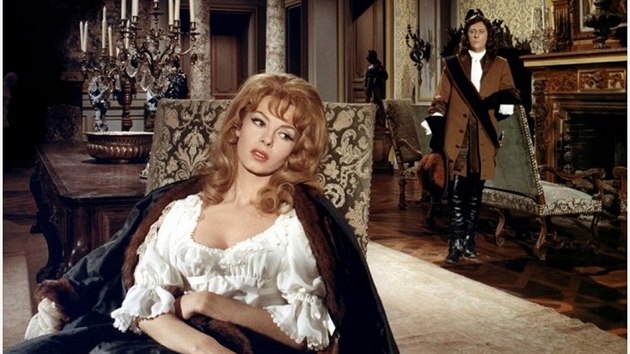 Jean Rochefort spolu s Michèle Mercierovou ve snmku Angelika a krl (1966)