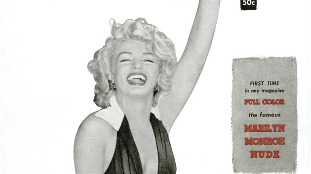 Marilyn Monroe na oblce magaznu Playboy (prosinec 1953)