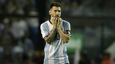 Argentinský kapitán Lionel Messi po utkání s Peru.