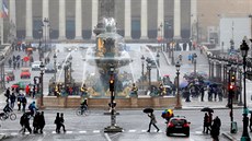 Place de la Concorde je nejvtí paíské námstí.