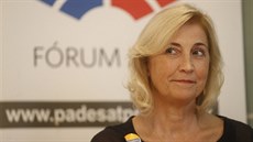Daniela Rázková z KDU-SL pi debat kandidátek do Poslanecké snmovny