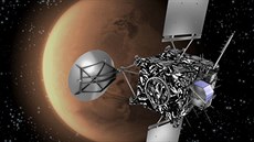Rosetta na své cestě ke kometě uskutečnila gravitační manévr u Marsu.