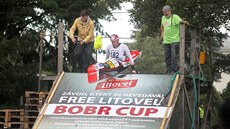 V Litovli se konal 23. roník extrémního závodu Bobr Cup. (7. íjna 2017)