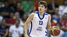 Jakub Kudláek v dresu eské reprezentace v kvalfikaci na EuroBasket 2013