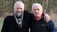 Jan Novák a Josef Mašín při natáčení pořadu GEN