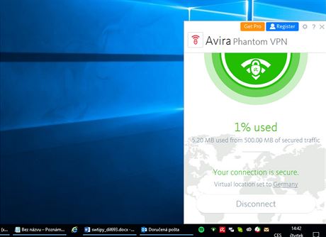 Avira Phantom VPN